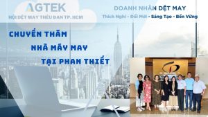 AGTEX thăm công ty may xuất khẩu Phan Thiết